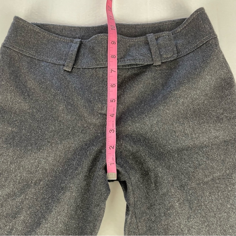 Ann Taylor Lindsay Wool Cashmere Pants Trousers Gray Size 2 Petite - Picture 12 of 13